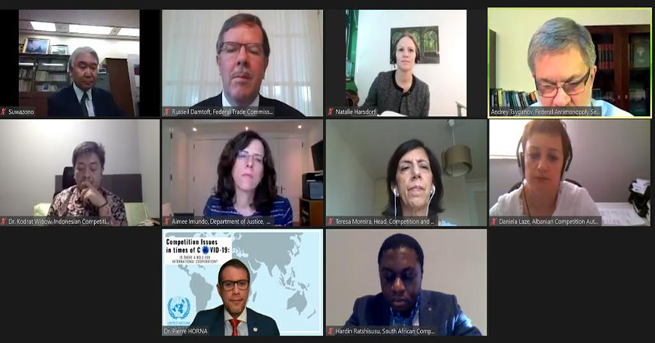 KPPU Sampaikan Kendala Selama Masa COVID-19 dalam Forum Internasional